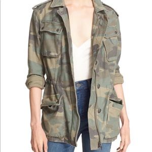 Free People Utility Jacket Color Camo